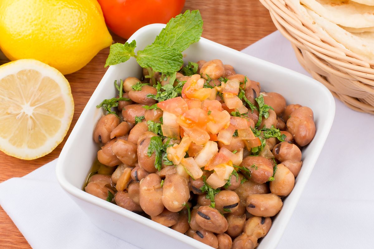 Salade de haricots blancs marocaine facile : recette fraîche et parfumée